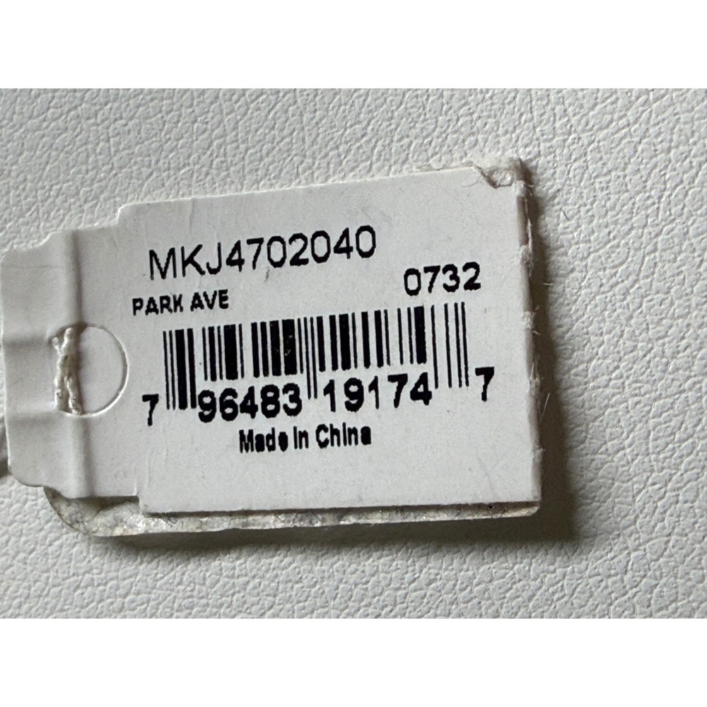 Michael Kors Park Ave Bracelet Womens Silver Grey NWT Crystal Slider Mcbling - Picture 6 of 6